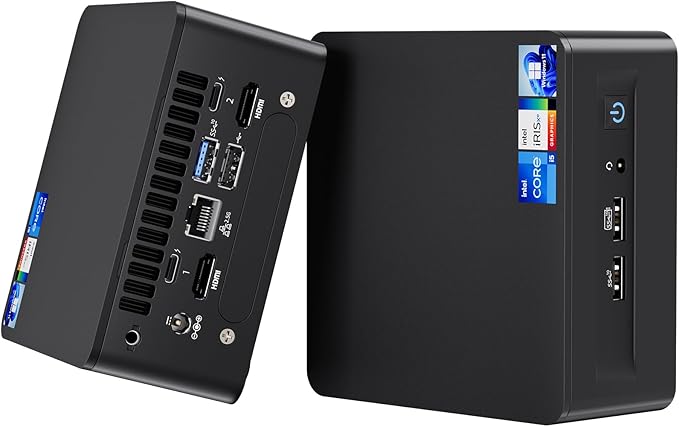 Intel NUC 12 Pro (NUC12WSHi5): Compact mini PC for lightweight servers, GPU Passthrough, Docker stacks, and VMs.