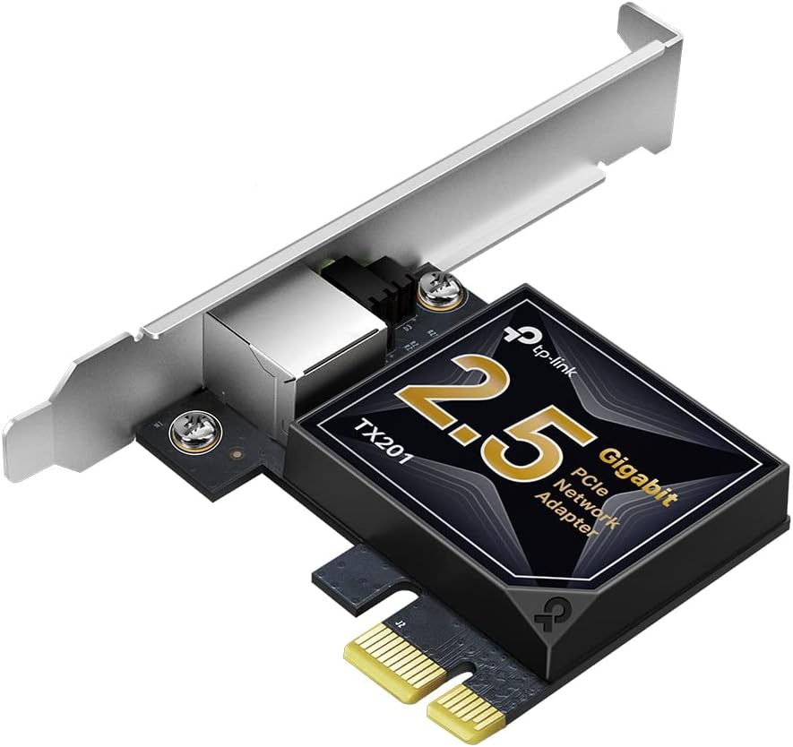TP-Link 2.5GB PCIe Network Card (TX201)