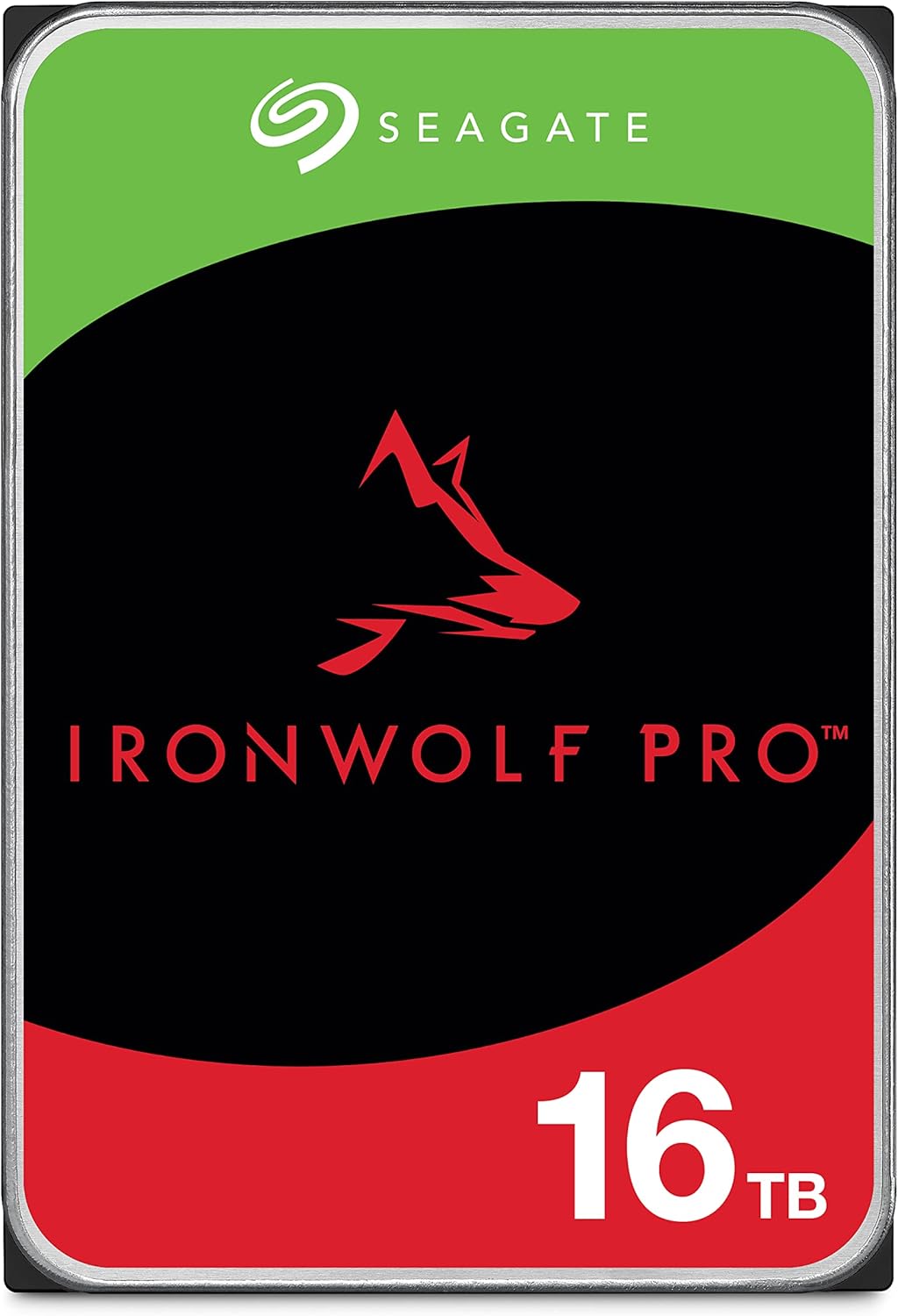 Seagate IronWolf Pro 16 TB: Seagate's IronWolf HDDs are perfect for a NAS. They are engineered to run 24/7 for years. They also include a 5-year warranty.