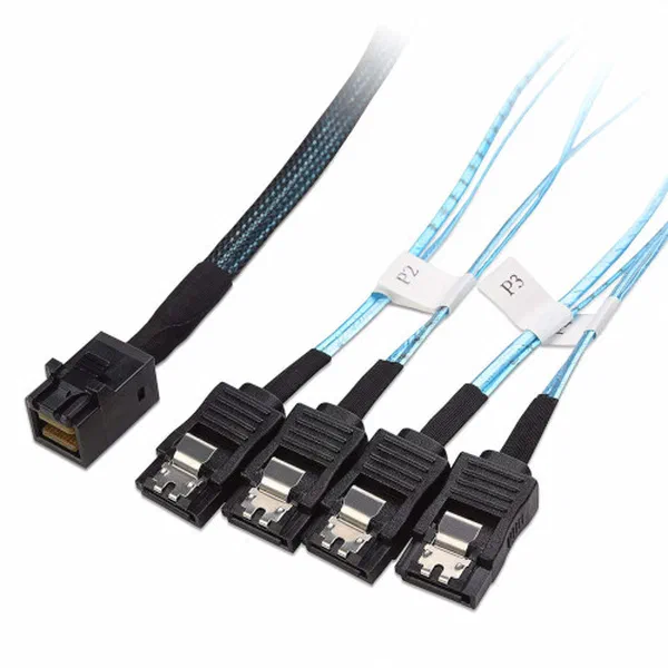 SFF-8643 to 4x SATA