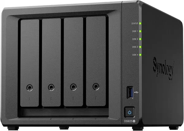 Synology DiskStation DS925+ 4-Bay NAS (Diskless)