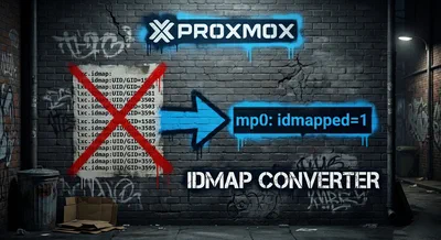 Featured image of post Proxmox LXC idmap → Idmapped Mount Converter