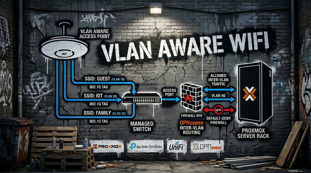 Featured image of post Proxmox VLAN Wi-Fi: Best Homelab AP and VLAN-Aware Setup