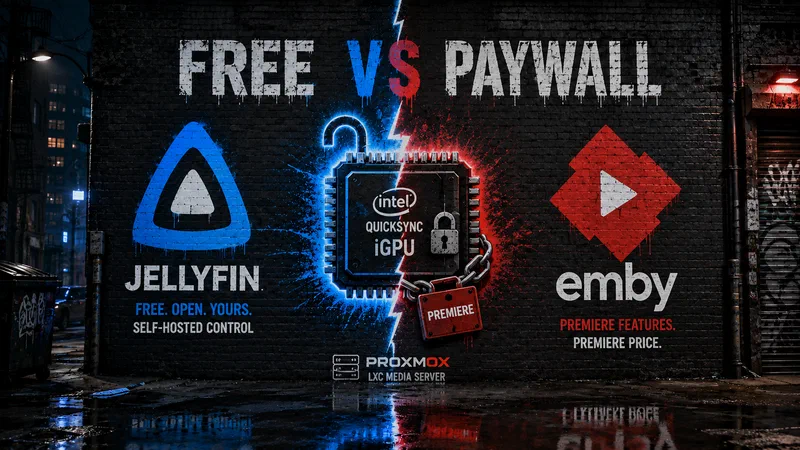 Featured image of post Emby vs Jellyfin 2026: Which One Should You Actually Run?