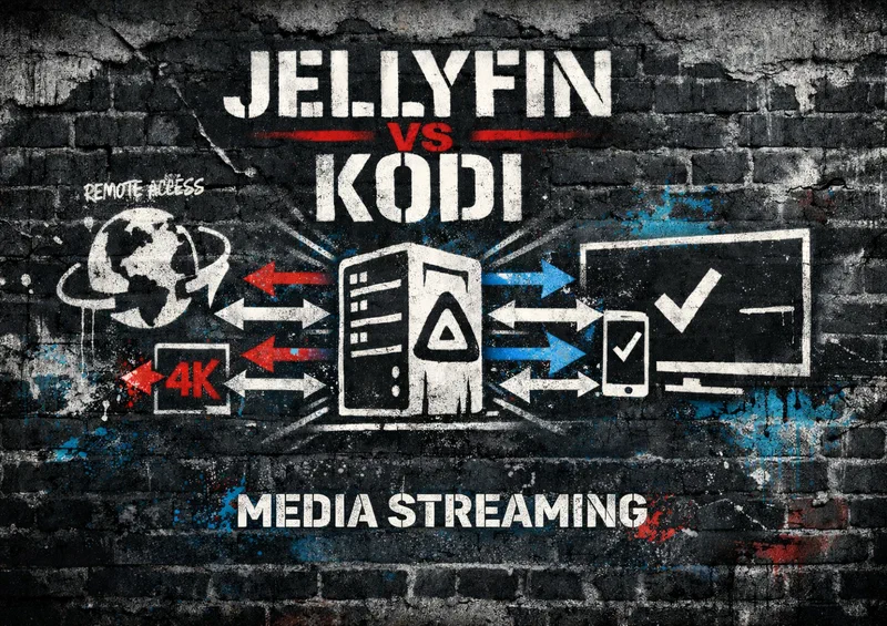 Featured image of post Kodi vs Jellyfin (2026): Honest Comparison + Which to Pick