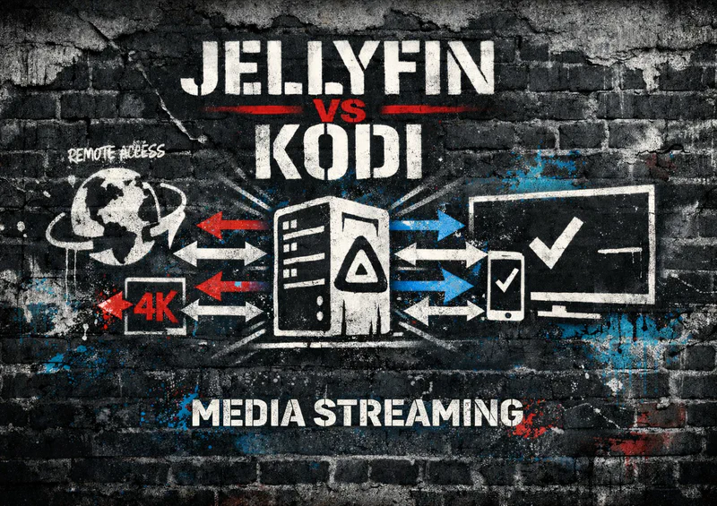 Featured image of post Kodi vs Jellyfin (2026): Honest Comparison + Which to Pick