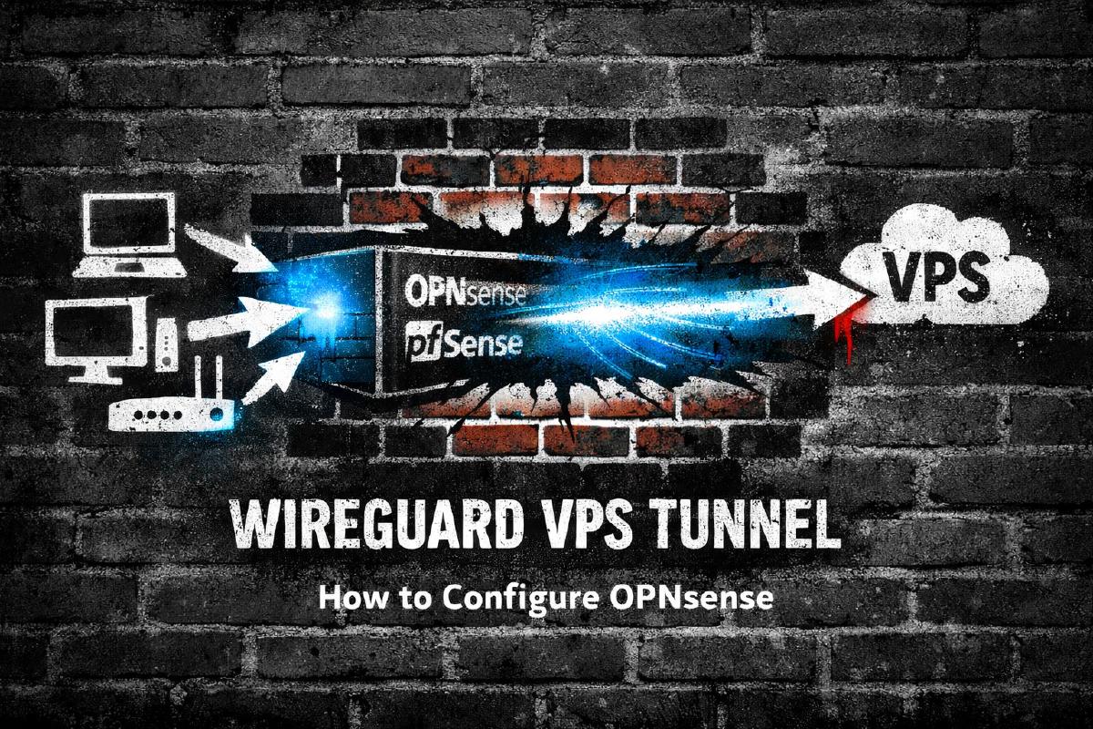 Featured image of post WireGuard Client on OPNsense: VPS Tunnel LAN Routing Guide