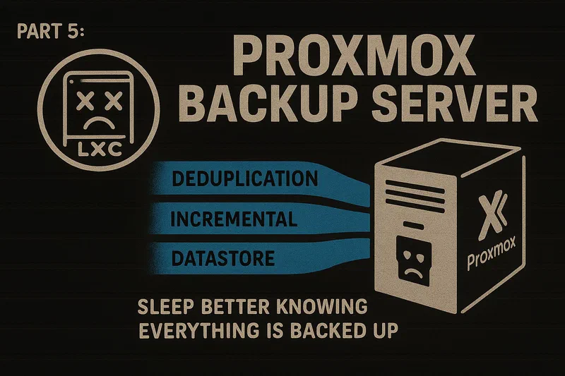 Featured image of post Best Proxmox Backup Server Setup (2026): PBS Configuration