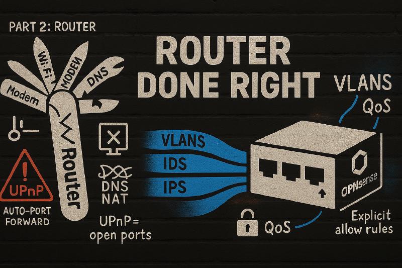 Featured image of post Best Homelab Router Setup (2025): Stop Letting Your ISP Kill Your Stack