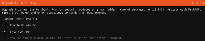 Ubuntu Upgrade to Pro?